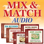 HEROES SERIES AUDIO CDs<br>MIX AND MATCH SPECIAL
