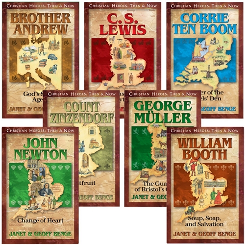 YWAM Publishing - CHRISTIAN HEROES: THEN & NOW<br>5-book Gift Set (Books  31-35)